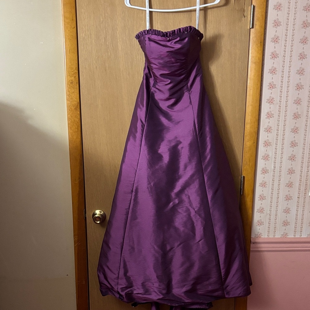 Alfred Angelo Purple Prom Dress